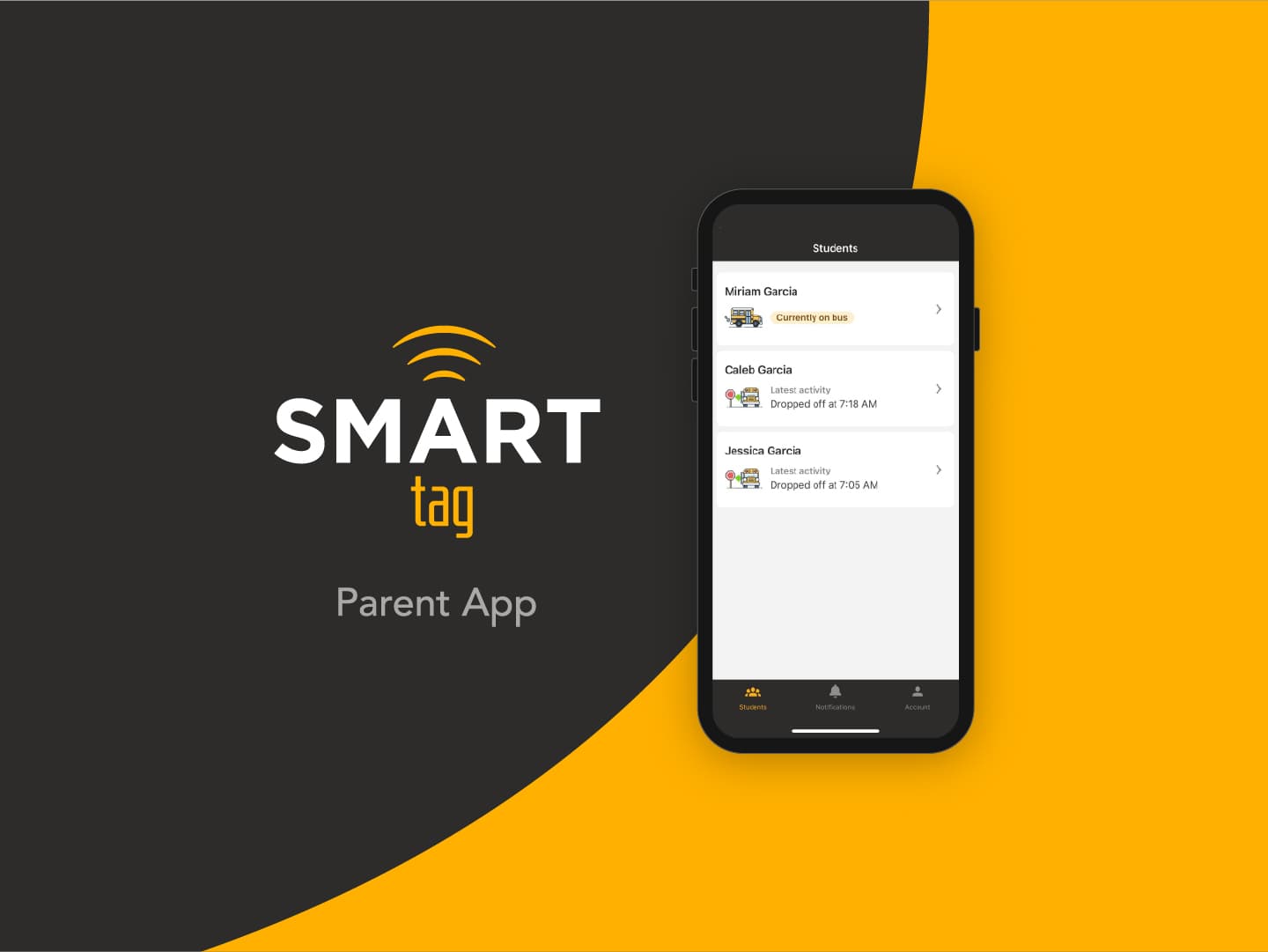 SMART tag Parent App